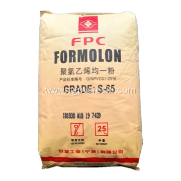 Ethylene Base PVC Resin S65 Formosa Brand